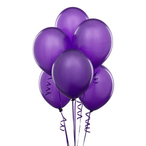 Purple Balloon bouquet