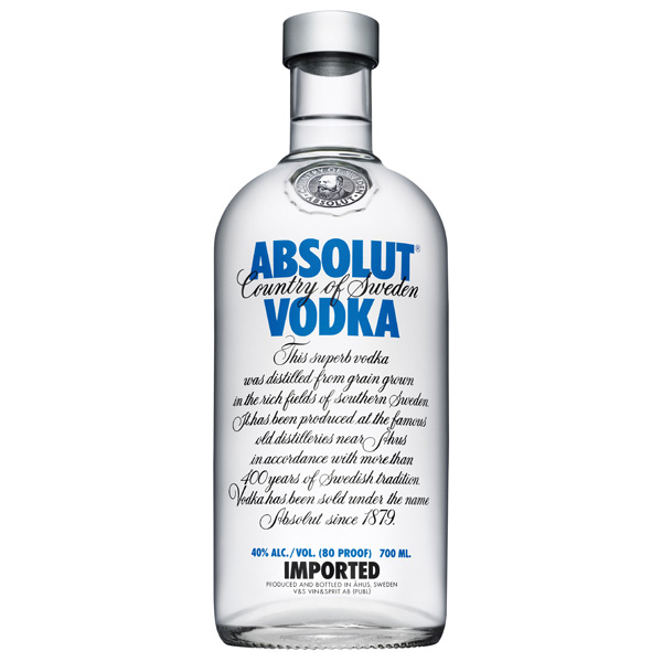 Vodka Absolut 1000ml